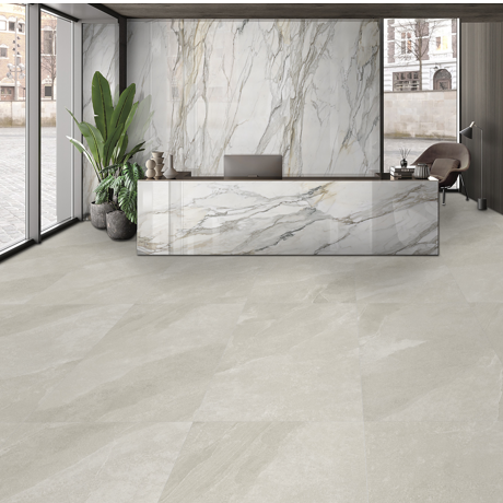 Lodge Stone ivory Matt 600