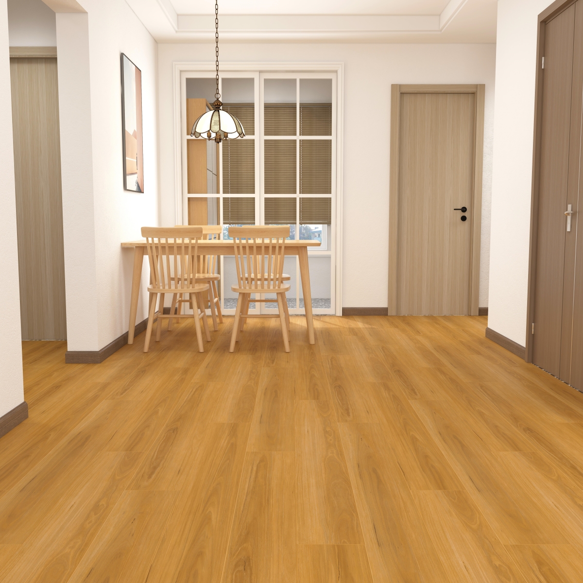 Aether Wood Hybrid Flooring Blackbutt lifestyle Aether Wood Hybrid Flooring Blackbutt 1530x230x8mm