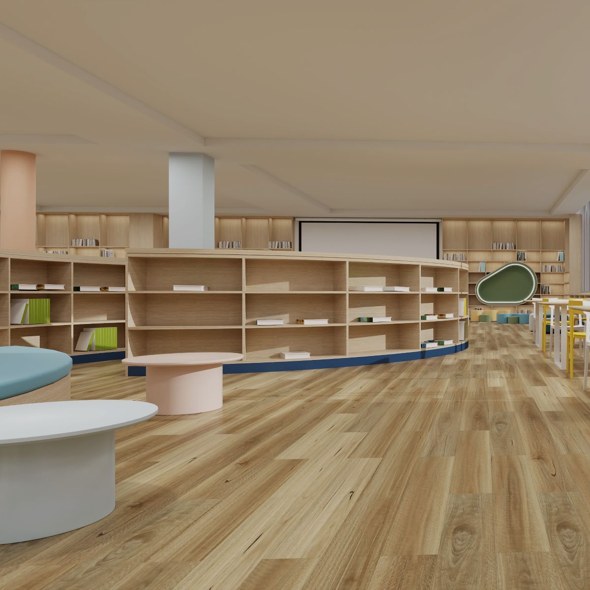 Aether Wood Hybrid Flooring Spotted Gum lifestyle Aether Wood Hybrid Flooring Spotted Gum