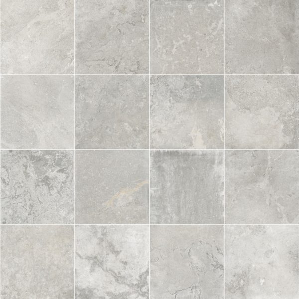 Travertino Lux Grey Matt 600x600