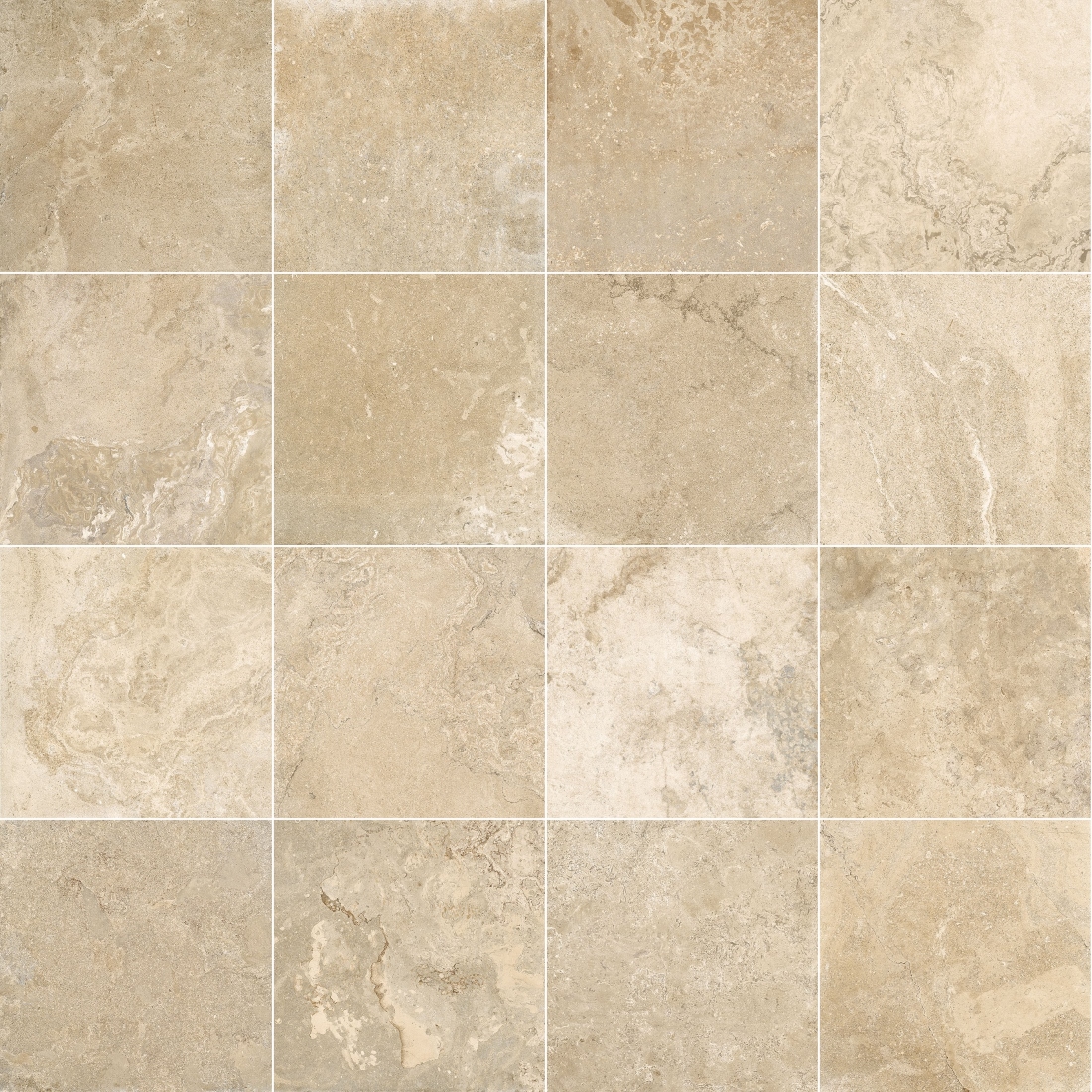 Travertino Lux Ivory Matt 600-2 Travertino Lux Ivory Matt 600